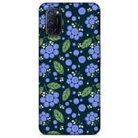 Frutix Blueberry 01 Oppo A92 Kılıf Desenli Silikon