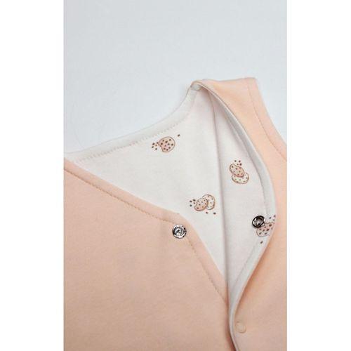 Bistyle Bistyle Yelek Çift Taraflı Cookies Cute Happy 18112 Somon