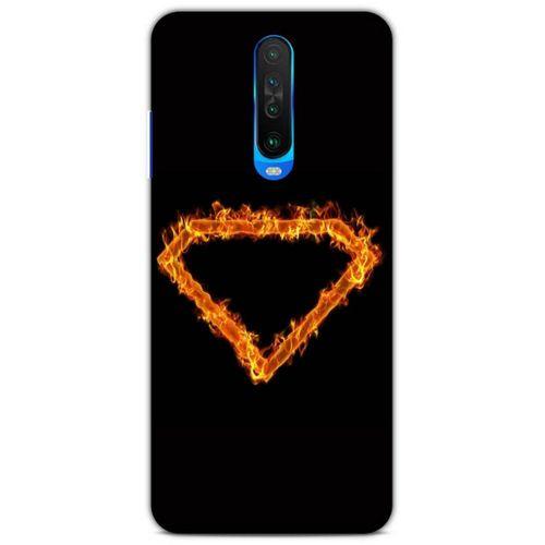 Lopard Xiaomi Redmi K30 Uyumlu Kılıf FireX (49) Ultra Silikon Kılıf SuperMan