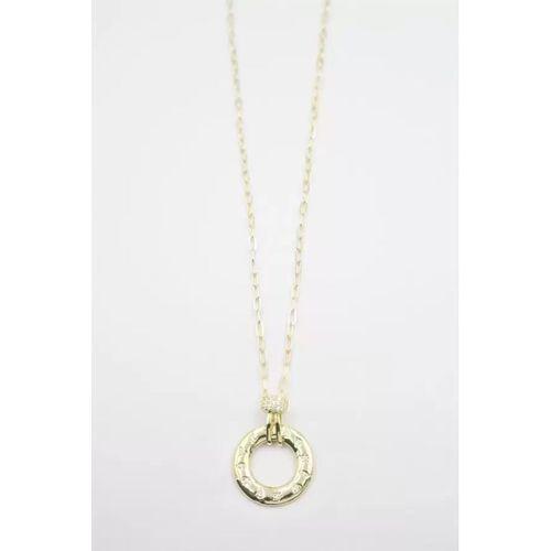 Taşlı Vip Kolye - Altın