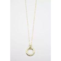 Taşlı Vip Kolye - Altın