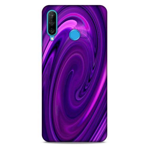 Huawei P30 Lite Uyumlu Kılıf Mor Delisi (46) Core Armor Kılıf Duvar Kağıdı
