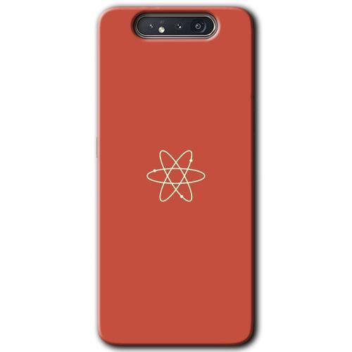 Samsung Galaxy A80 Kılıf HD Desen Baskılı Arka Kapak - Atom