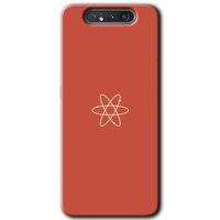 Samsung Galaxy A80 Kılıf HD Desen Baskılı Arka Kapak - Atom