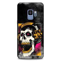 Lopard Samsung Galaxy S9 Uyumlu Kılıf Tattoo's (10) Full Koruma Kılıfı Turuncu