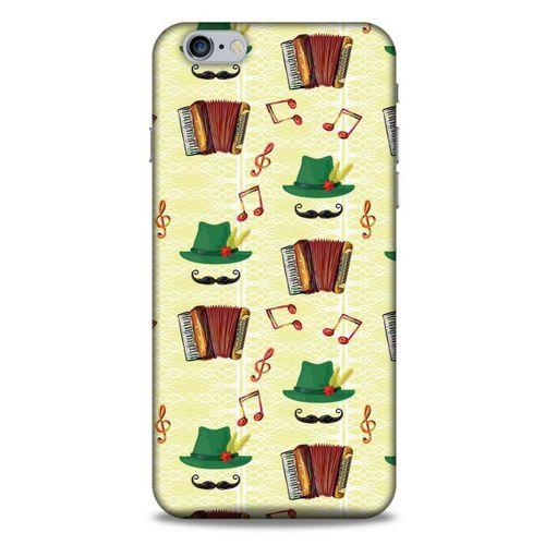 Apple Iphone 6S Plus Kılıf Almanya (6) Silikon Kılıf Akordiyon Şapka