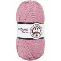 1 Adet Madame Cotton El Örgü İpi Yünü 100 gr 024 Gül Kurusu - mudanis