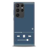 Samsung Galaxy S23 Ultra Kılıf HD Baskılı Kılıf - Müzik Çalar + Tam Ekran Koruyucu