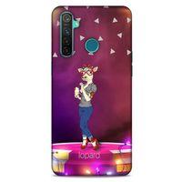 Oppo Realme 5 Pro Kılıf FunnyMaX (49) Ultra Silikon Kılıf Kırmızı
