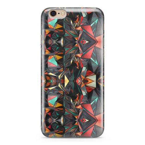 Apple iPhone 6 6s Kılıf Kirli Elmas Arka Kapak Koruma Desenli Full Koruyucu