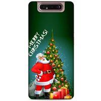 Yılbaşı Süsleri 01 Samsung Galaxy A80 Kılıf Silikon Kapak