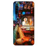 Retro (35) Desen Fit Design Kılıf Renkli Xiaomi Redmi Note 8 Kılıf