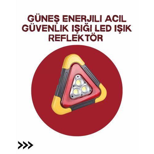 Alüminyum Gövdeli Led Üçgen Reflektörlü Acil Işık