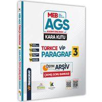 MEB-AGS Türkçenin Kara Kutusu VİP PARAGRAF 3 ÖSYM Çıkmış Soru Arşivi Bankası Konu Özetli Çözümlü