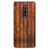 Lopard Xiaomi Redmi K20 Pro Uyumlu Kılıf Wood'X (10) Full Koruma Kılıfı Desenli