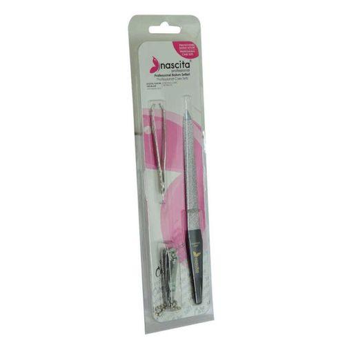 Cımbız Uzun Törpü Tırnak Makası 3 Lü Profesyonel Bakım Seti