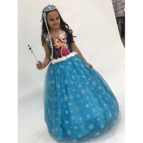 Elsa Frozen Gelinlik Abiye
