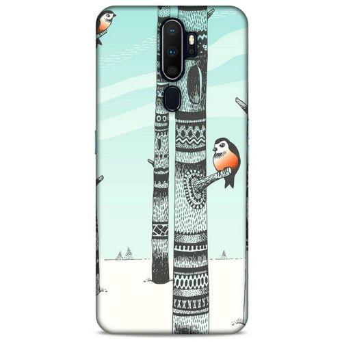 Oppo A9 2020 Kılıf Snowix (20) Koruyucu Kılıf Yeşil Siyah