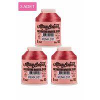 3 Adet Altınbaşak Oya ve Dantel İpi 20 gr - Royaleks - No: 031