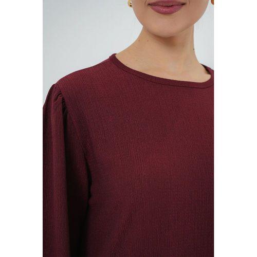Tunik Pantolon Alt Üst Takım 6663 - Bordo