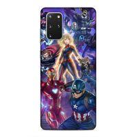 Samsung Galaxy S20 Plus Uyumlu Kılıf BMovie (37) Silicone Cover Kaptan Amerika