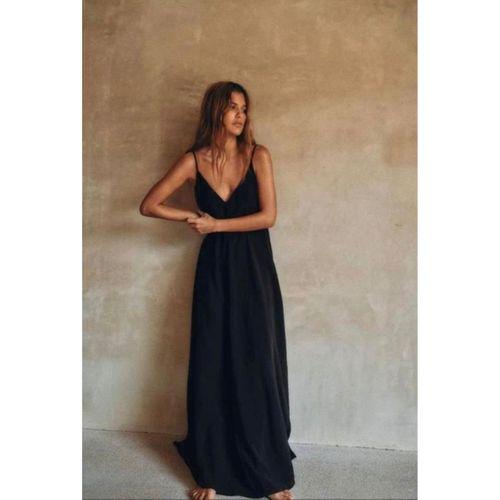 Kadın Ip Askılı Salaş Süprem Kumaş Elbise