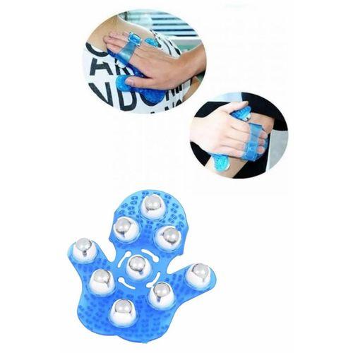 9 Bilyeli Masaj Eldiveni Tüm Vücut Masajına Uygun Kafa Masaj Aleti