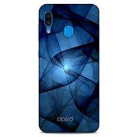 Samsung Galaxy A30 Kılıf Pastel Renkler (13) Silikon Kap Lacivert