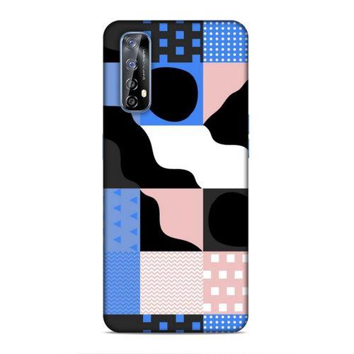 Huawei P Smart 2021 Uyumlu Kılıf Insomnia (44) Tough Armor Kılıf Mavi Siyah