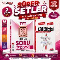 NeoFizik Yayınları TYT Fizik ve AKM Dil Bilgisi Soru Bankası Seti 2 Kitap