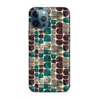 Apple iPhone 12 Pro Max Uyumlu Kılıf Romans (36) Glitter Kılıf Kahverengi