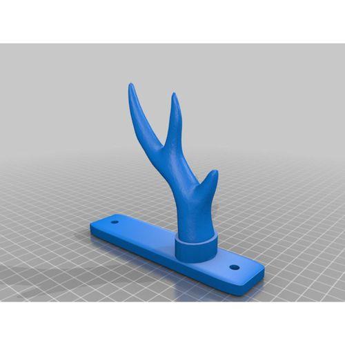 Geyik Boynuzu Silah Rafı Ceket Tutucu vb. Braketi (Bu ürün Sadece Plastik parçadır - Almadan Önce Soru Sorabilirsiniz)