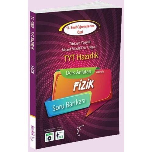 11.Sınıf TYT Hazırlık Ders Anlatan Fizik Soru Bankası Karekök Yayınları