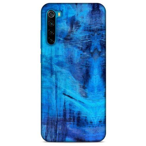 Xiaomi Redmi Note 8T Uyumlu Kılıf Mavi Delisi (12) Koruyucu Silikon Duvar Kağıdı
