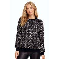 Kadın Leopar Desen Triko Kazak BGL-ST05287