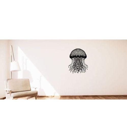 Ahtapot Meduza Voronoi Duvar Dekorasyonu (Bu ürün Sadece Plastik parçadır - Almadan Önce Soru Sorabilirsiniz)