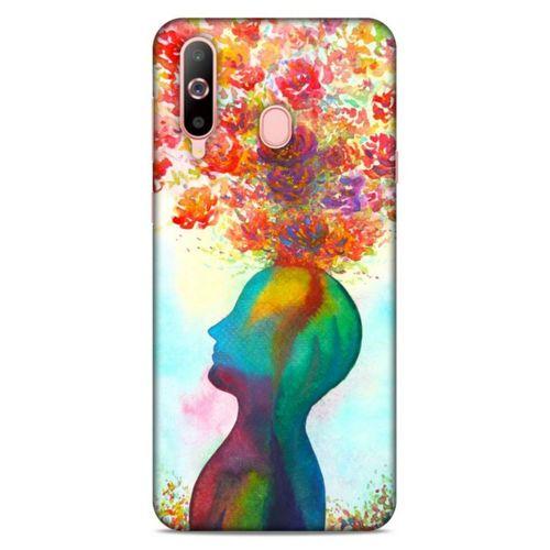 Lopard Samsung Galaxy A60 Uyumlu Kılıf Manipülasyon ☻ (46) Core Armor Kılıf Desenli
