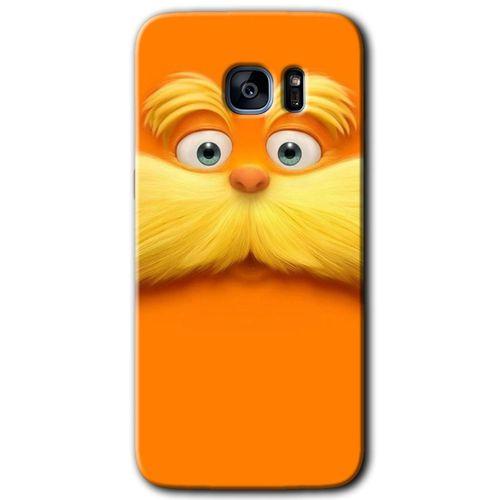 Potkal Hediye Fabrikası Samsung Galaxy S7 Edge HD Baskılı Kılıf + 9D Tam Ekran Koruyucu - Garfield