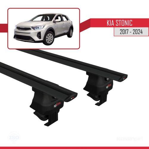 Kia Stonic 2017 ve Sonrası ile uyumlu ACE-4 Ara Atkı Tavan Barı SİYAH