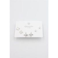Çoklu Set Küpe - Gümüş