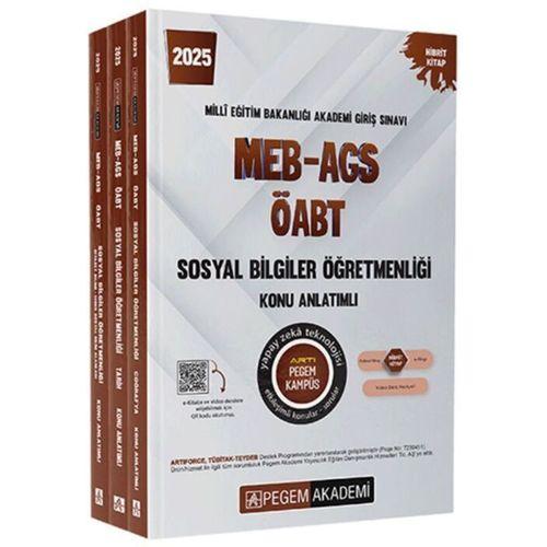 2025 MEB AGS ÖABT Sosyal Bilgiler Konu Anlatımlı Pegem Yayınları