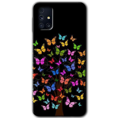 Samsung Galaxy M31s Kılıf Kapak - Cacti Prairies +Hayalet Ekran Yandan Gözükmez