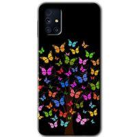 Samsung Galaxy M31s Kılıf Kapak - Cacti Prairies +Hayalet Ekran Yandan Gözükmez