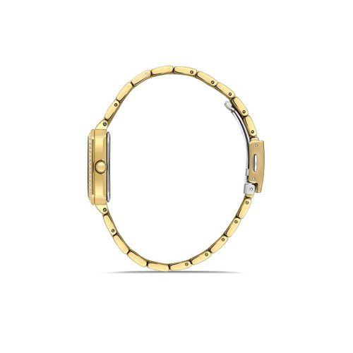 Ferro FL40142A-B Quartz Çelik Altın Rengi 26 mm Kadın Kol Saati
