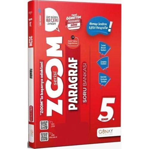 5. Sınıf Zoom Serisi Paragraf Soru Bankası Günay Yayınları