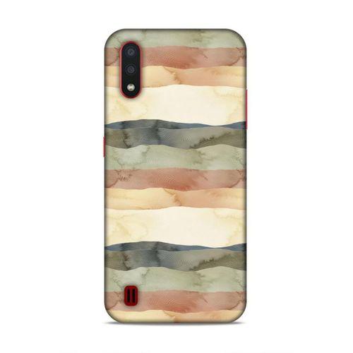 Samsung Galaxy A01 Uyumlu Kılıf Romans (12) Koruyucu Silikon Turuncu
