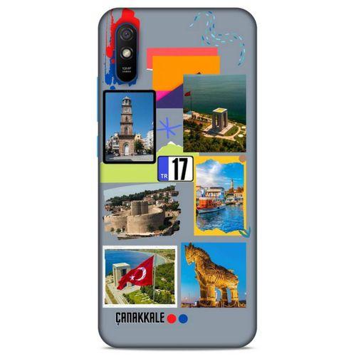 Lopard Xiaomi Redmi 9A Uyumlu Kılıf Şehirli ※ (17) Çanakkale Tasarım Kılıf