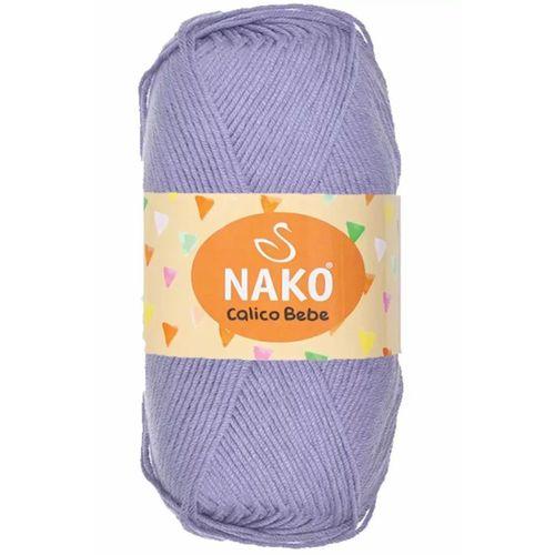 1 Adet Calico Bebe Pamuklu Bebek Ve Battaniye Örgü Ipi 13284 - mudanis