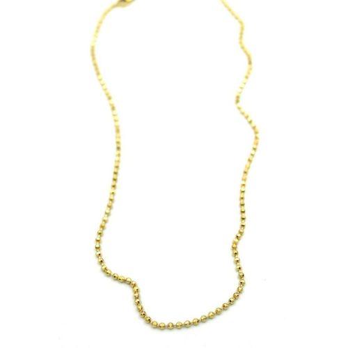 Xuping Dorika Top Zincir - 60 cm - Altın