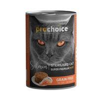 ProChoice Adult Cat Sterilised Salmon Pate Kedi Konservesi 400 gr
